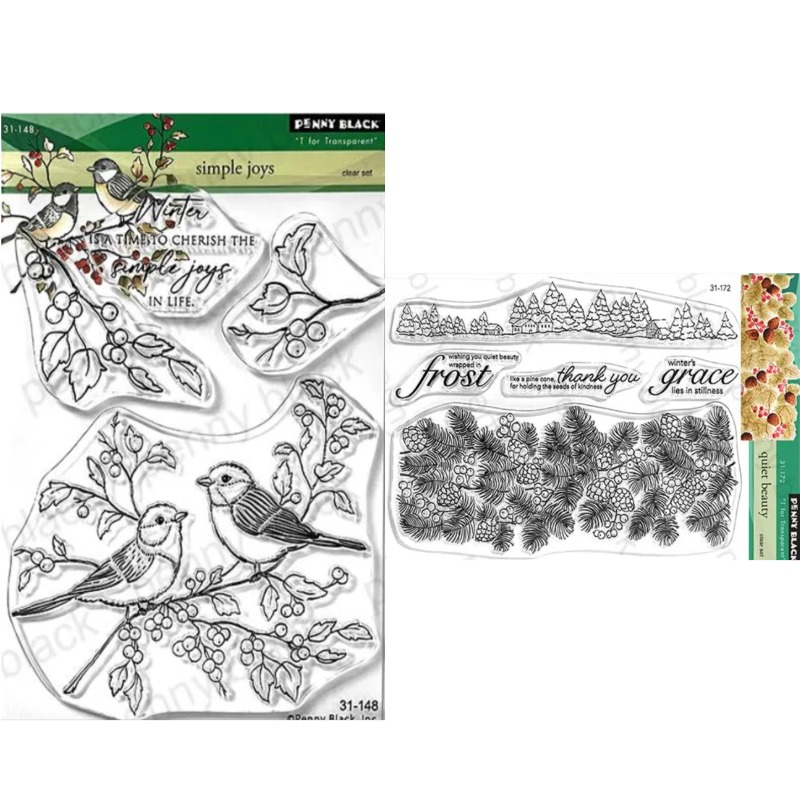 Clear Silicone Stamps For Card Making - Leise Schönheit, transparente Silikonstempel für DIY-Schrottbuchtung,