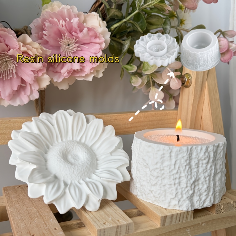 Silicone Epoxy Resin Molds Set - Harz-Silikonform | Zweiteiliges Set zum Valentinstag:
