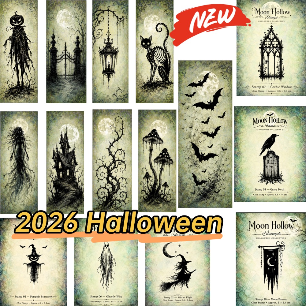 Clear Silicone Stamps For Card Making - Kapsel Sammlung Urlaub Grenzen Stempel Metall
