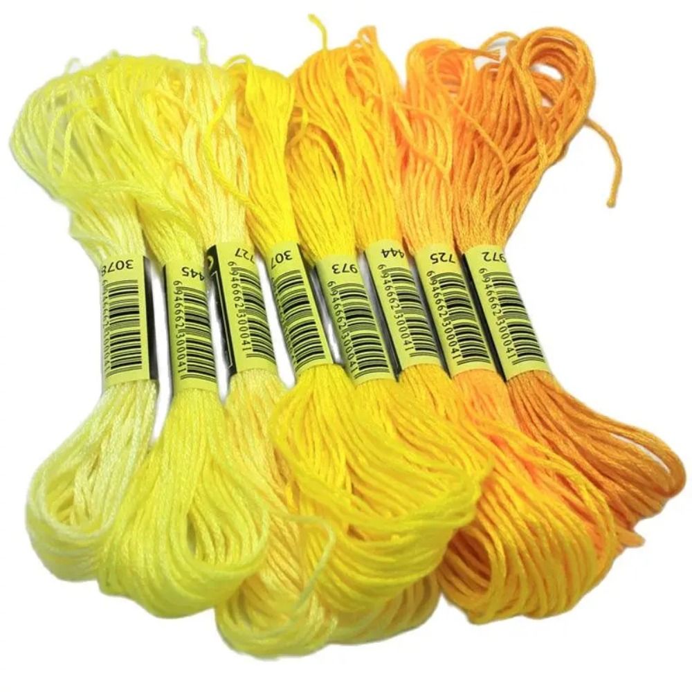 Cotton Embroidery Thread Skeins - Kreuz stich faden der einzigartige Stil