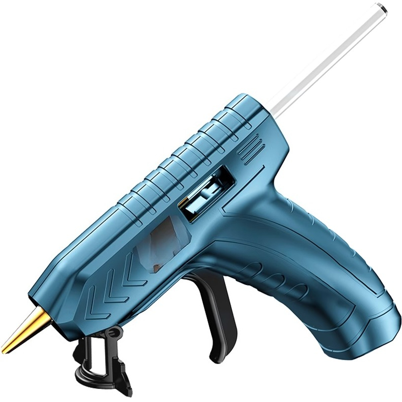 Hot Melt Glue Gun Cordless - Heißklebepistole, kabellos, wiederaufladbar, handgehalten, hohe Haftung,