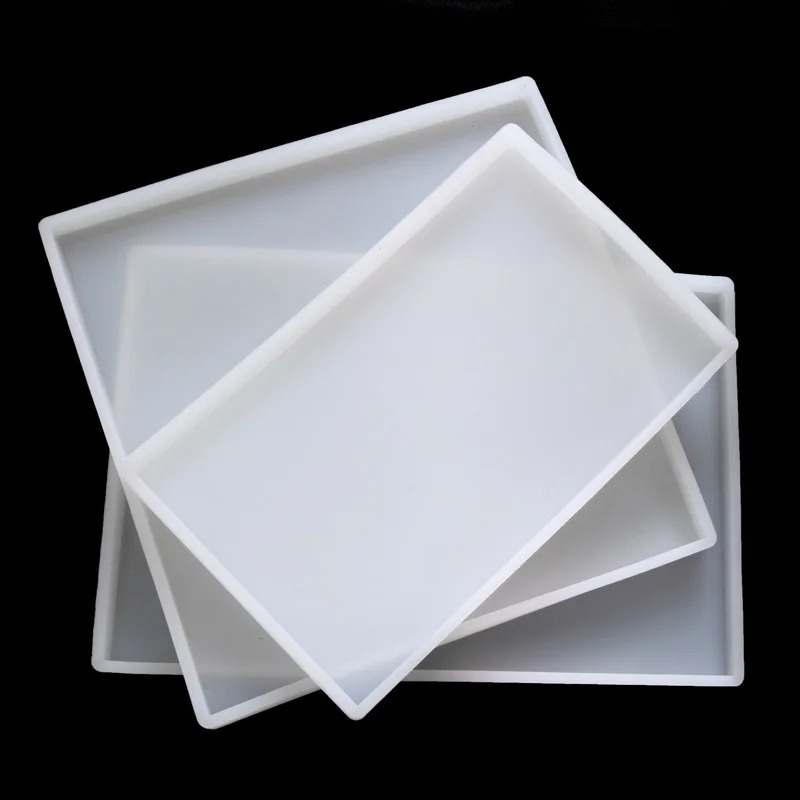 Silicone Epoxy Resin Molds Set - Harz-Silikonform, langlebige Harzschalenform, 3-teiliges Set Silikonuntersetzerformen,