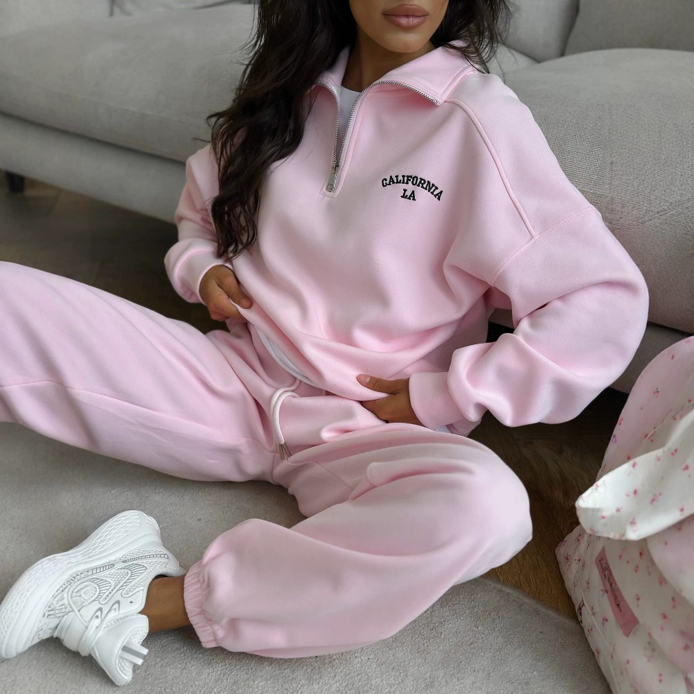 Embroidery - Sportlicher Stil, bestickter Hoodie mit Buchstaben,