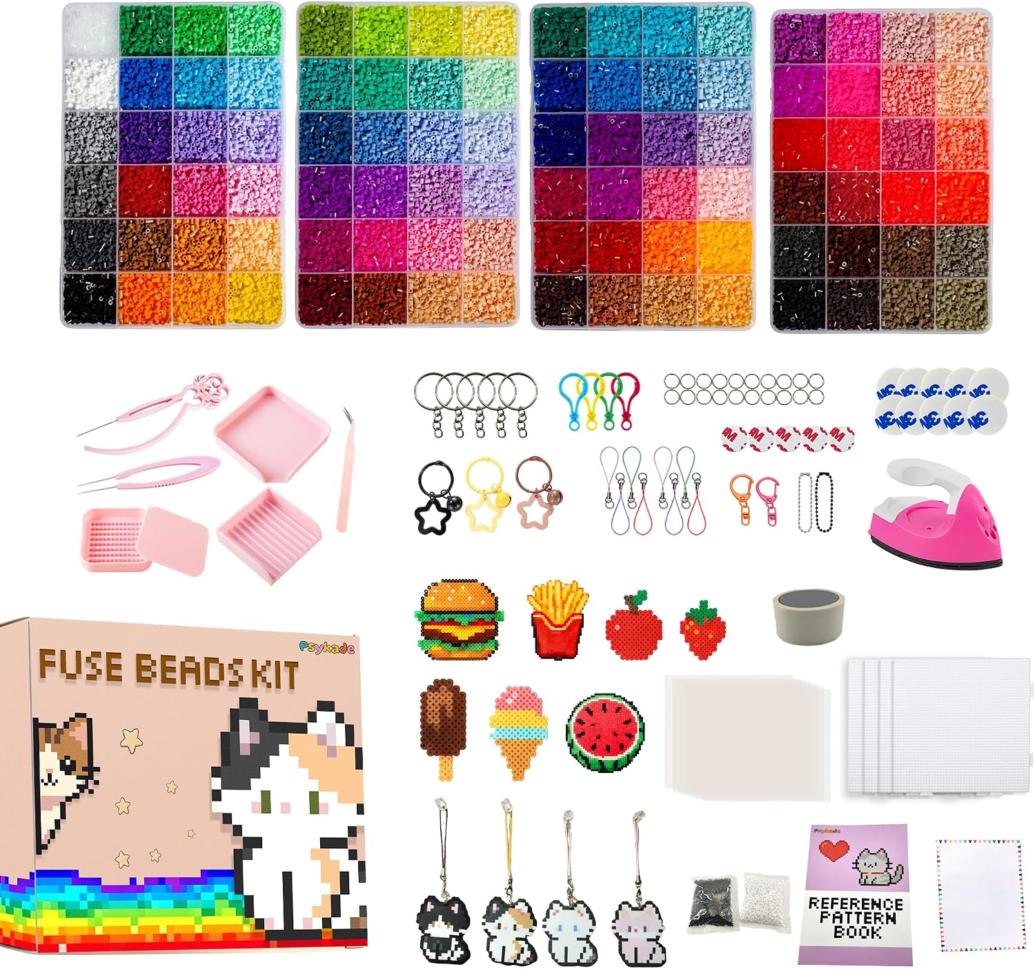Beading - Perlen-Bastelset – Einfaches DIY-Set – 96