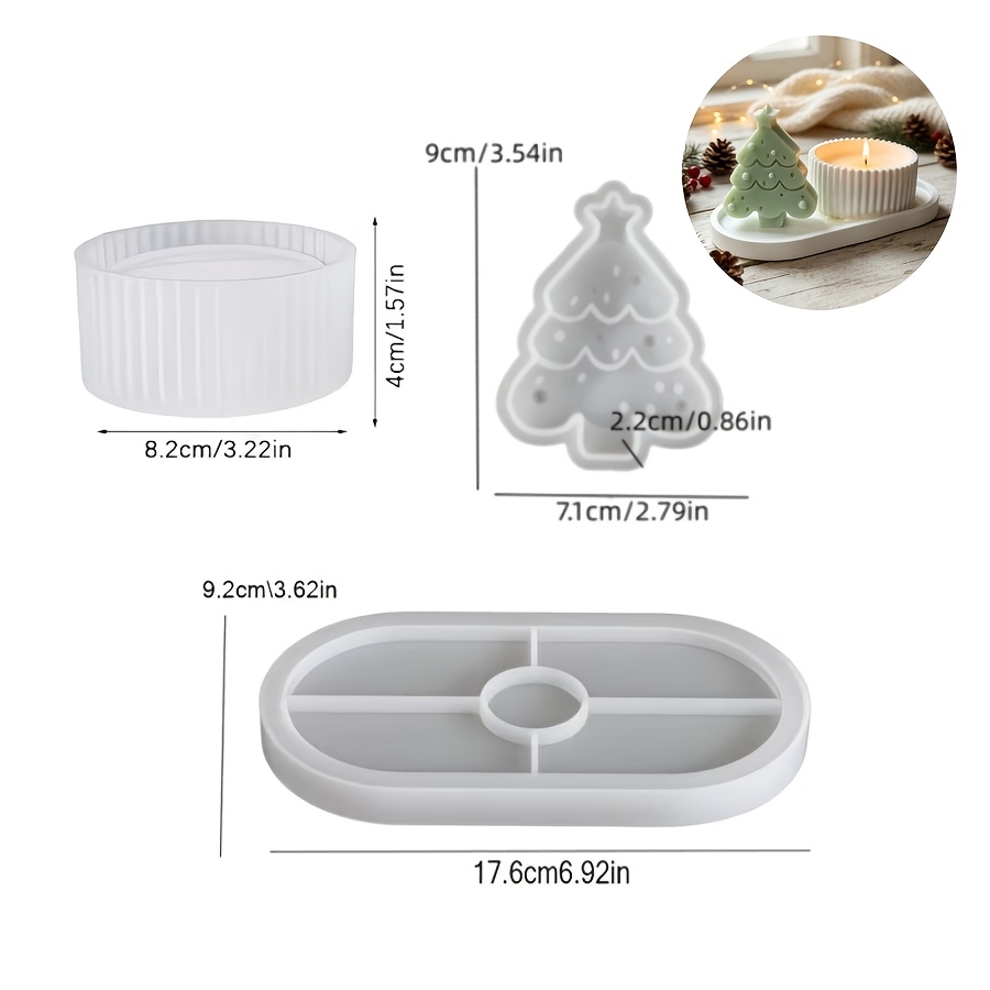 3-teiliges Set aus Silikonharz – Silicone Epoxy Resin Molds Set Bewertung und Preis