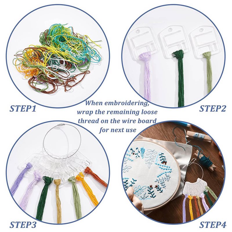 M11K-180 Stück Acryl-Stickgarn – Cotton Embroidery Thread Skeins Bewertung und Preis