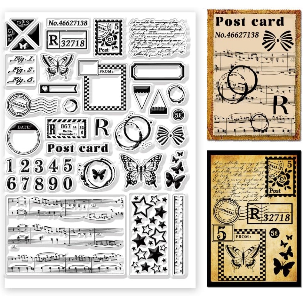 Porto klare Briefmarken Vielfa – Clear Silicone Stamps For Card Making Bewertung und Preis
