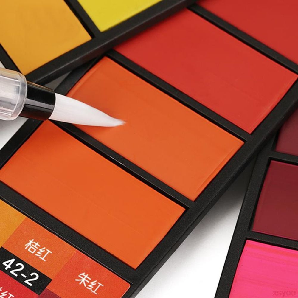 Tragbares Faltbares Aquarellfa – Watercolor Paint Set Solid Pigment Bewertung und Preis