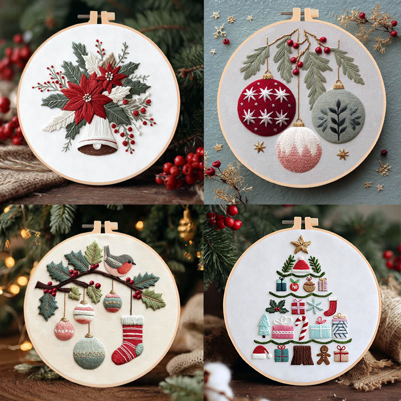 DIY Stickerei Weihnachtsbaum B – Embroidery Bewertung und Preis
