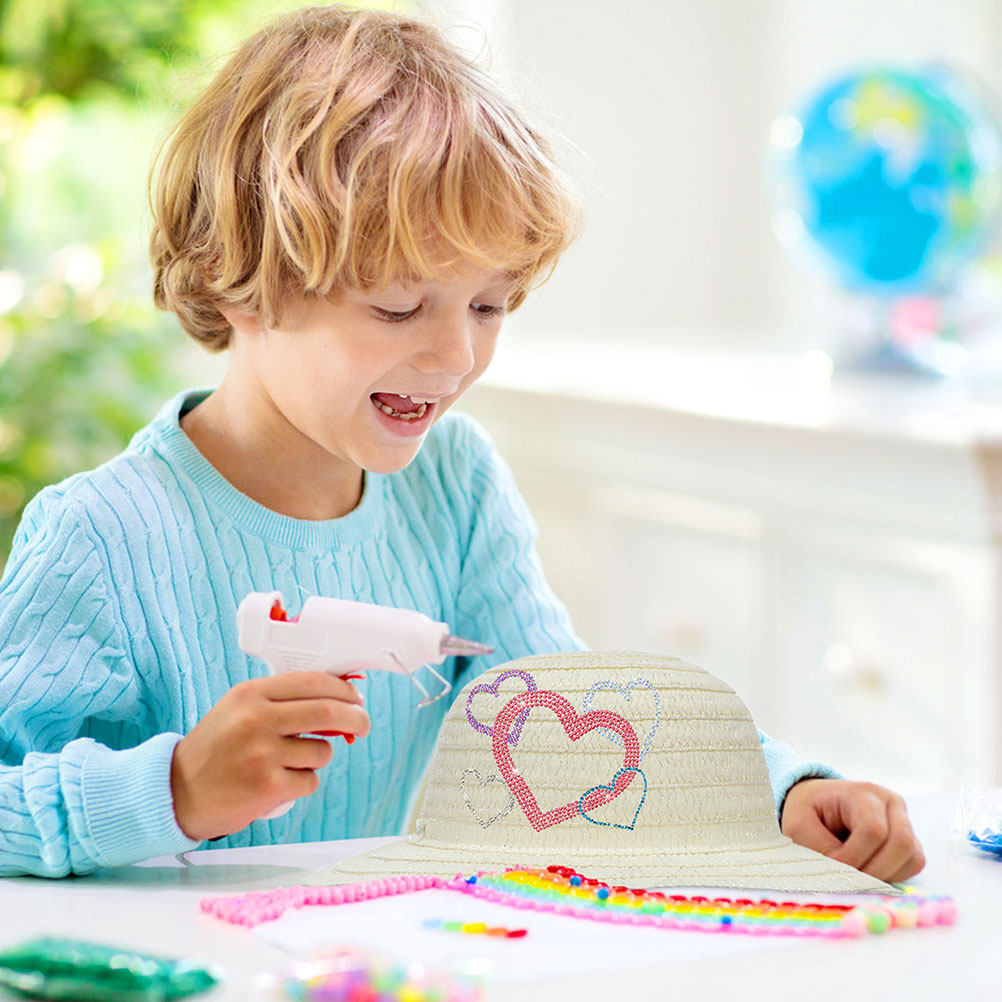 8 Stück Kinder-Strohhüte DIY B – Painting Supplies Bewertung und Preis