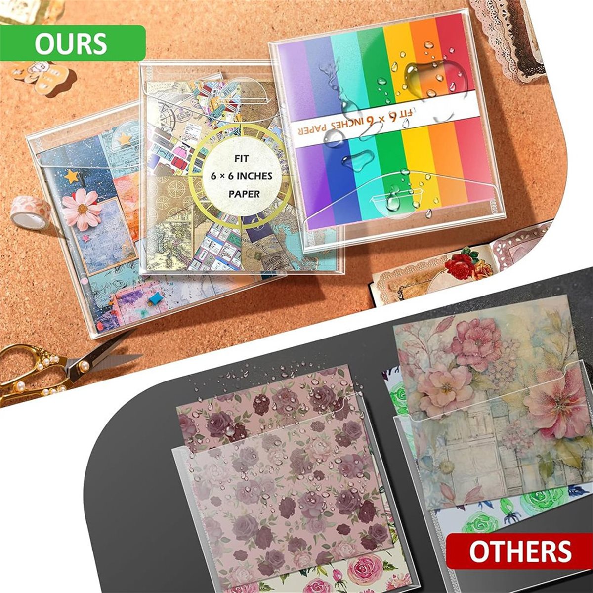 (A02R] 6x6 Zoll Scrapbook-Aufb – Scrapbooking Bewertung und Preis
