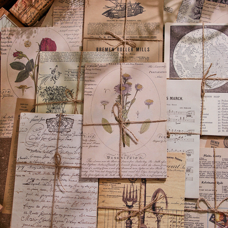 30 Stücke Vintage Scrapbooking – Vintage Junk Journal Scrapbooking Paper Bewertung und Preis