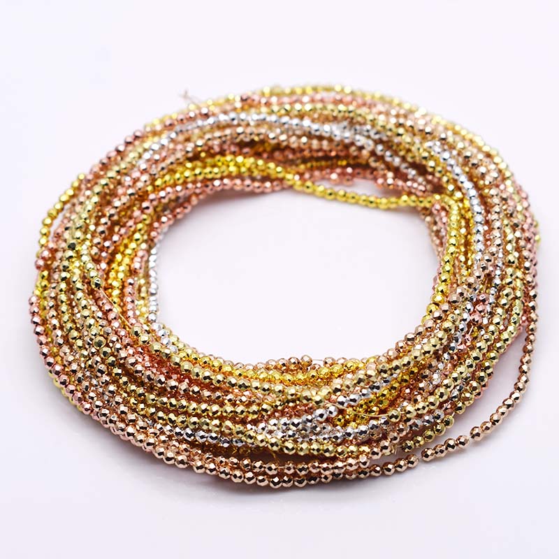 2mm 200 stücke Gold Farbe Kris – Glass Seed Beads 2Mm Jewelry Making Bewertung und Preis