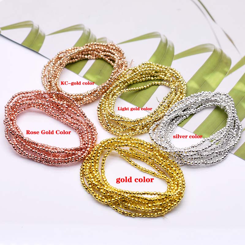 2mm 200 stücke Gold Farbe Kris – Glass Seed Beads 2Mm Jewelry Making Bewertung und Preis