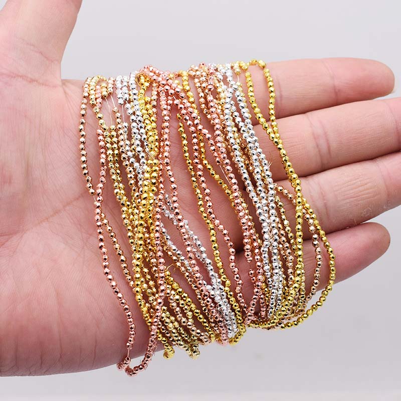 2mm 200 stücke Gold Farbe Kris – Glass Seed Beads 2Mm Jewelry Making Bewertung und Preis