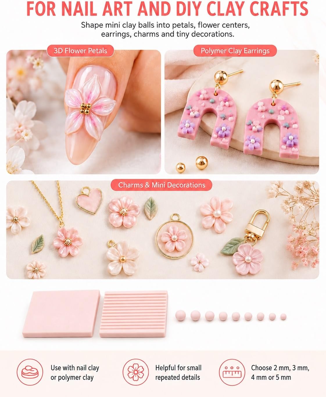 4-teiliges 3D-Druck-Ton-Gel-Ba – Beading Bewertung und Preis