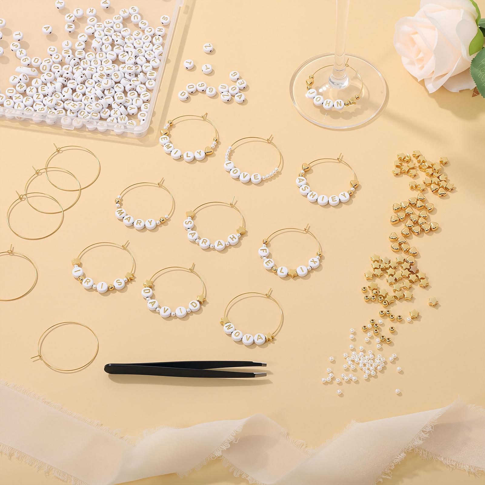 Glasmarkierer mit Perlen, Pinz – Beading Bewertung und Preis