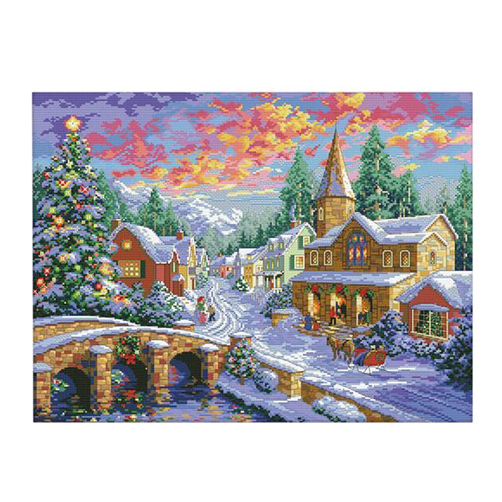 DIY Nadelarbeit-Set mit Vorged – Cross Stitch Stamped Kits Beginners Bewertung und Preis
