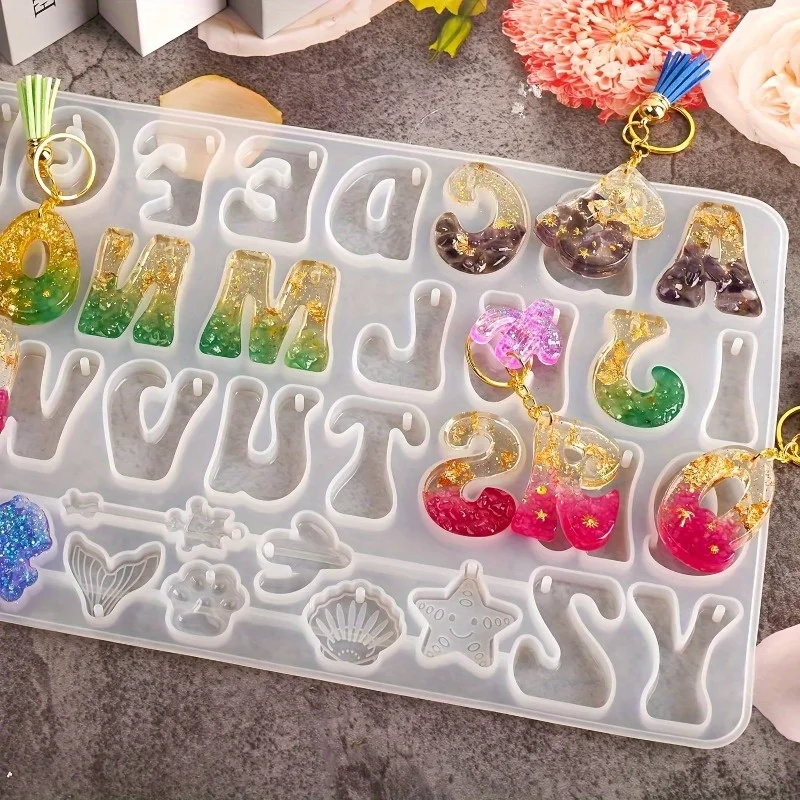 Silikonharzgussformen-Set mit  – Silicone Epoxy Resin Molds Set Bewertung und Preis