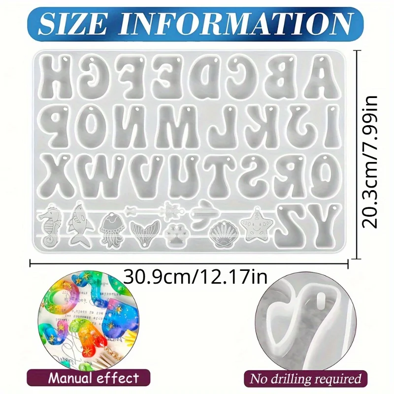 Silikonharzgussformen-Set mit  – Silicone Epoxy Resin Molds Set Bewertung und Preis