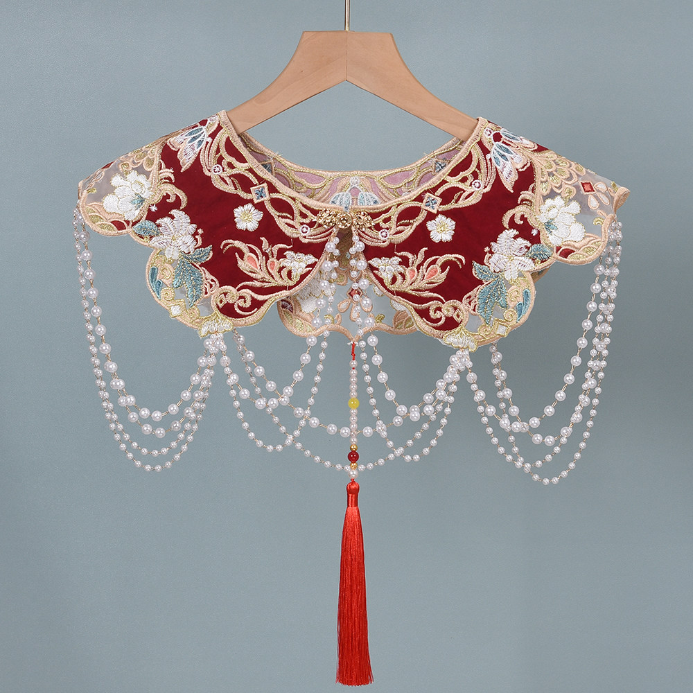 Perlenbesetzter Roter Wolkenkr – Beading Bewertung und Preis