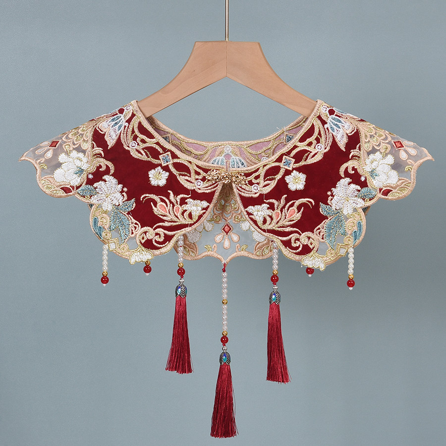 Perlenbesetzter Roter Wolkenkr – Beading Bewertung und Preis