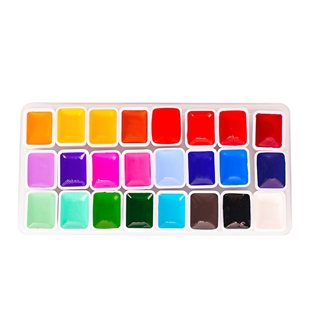 24 Farben Aquarellfarben-Set,  – Watercolor Paint Set Solid Pigment Bewertung und Preis
