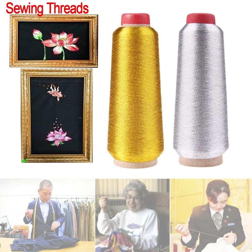 Gold/Silber Stick garne Comput – Cotton Embroidery Thread Skeins Bewertung und Preis