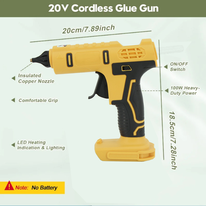 Schnurlose elektrische Hand-He – Hot Melt Glue Gun Cordless Bewertung und Preis