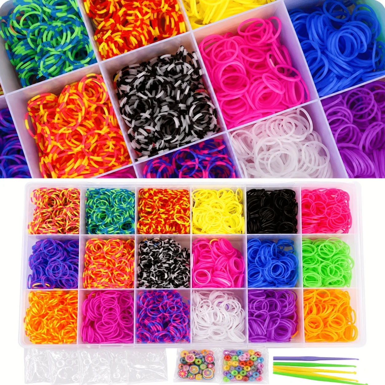 4800 Loom Bands Set, Gummibänd – Beading Bewertung und Preis