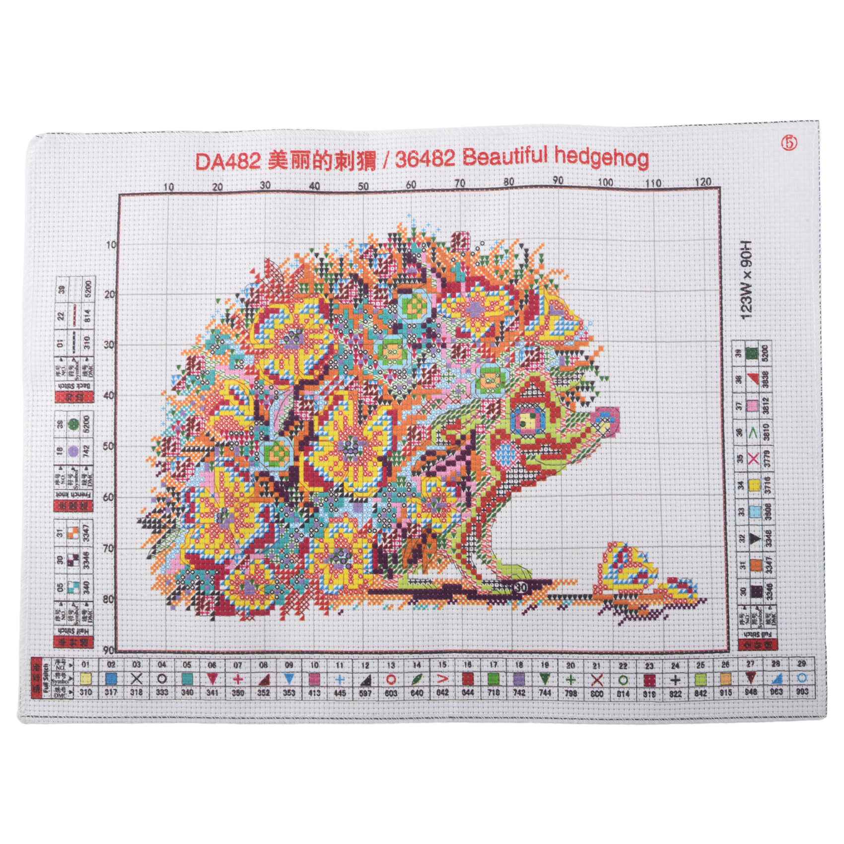 HLZS-Kreuzstich-Sets, vorgedru – Cross Stitch Stamped Kits Beginners Bewertung und Preis