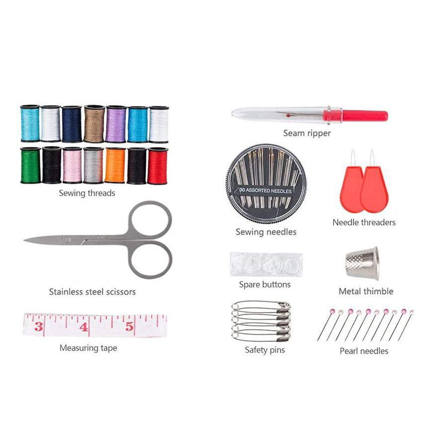 Nähset kompakt und tragbar für – Cotton Embroidery Thread Skeins Bewertung und Preis