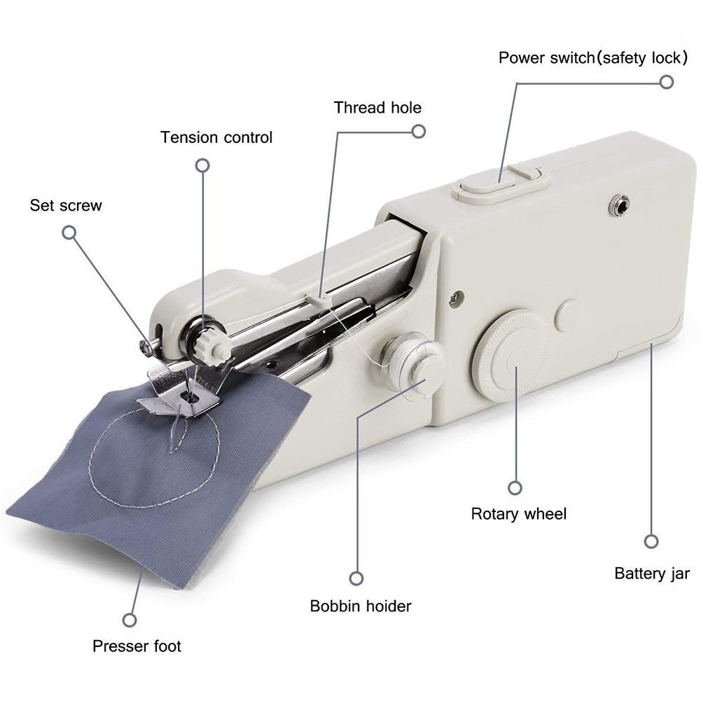 Tragbare Handnähmaschine Mini  – Mini Electric Sewing Machine Handheld Bewertung und Preis