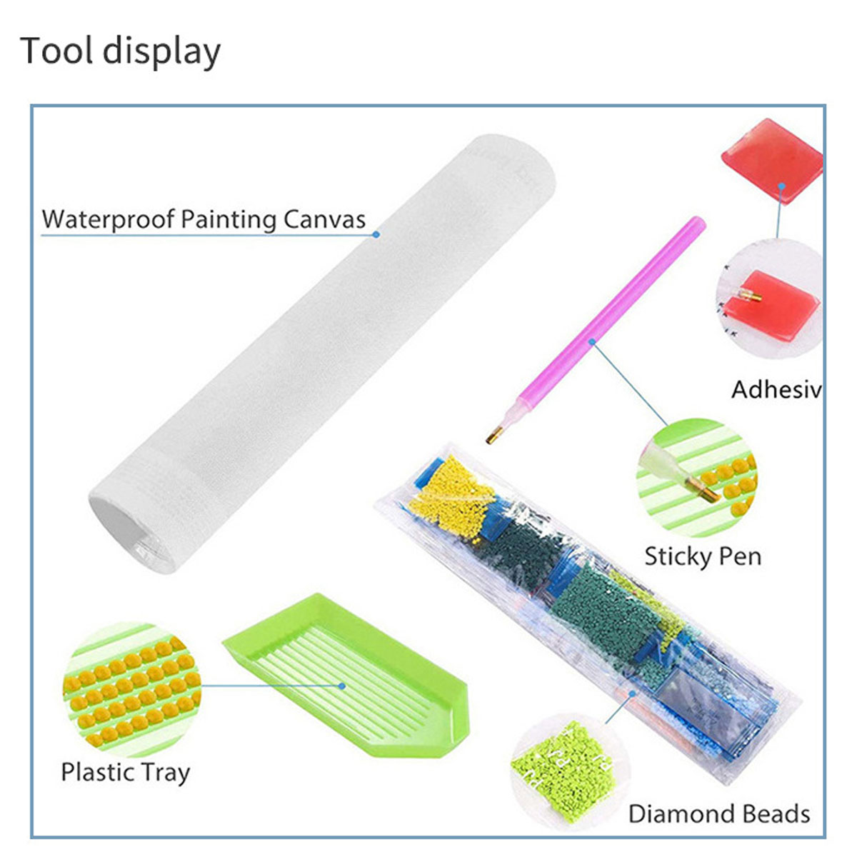 Personalisiertes 5D-Diamantmal – 5D Diamond Painting Kit Full Drill Bewertung und Preis