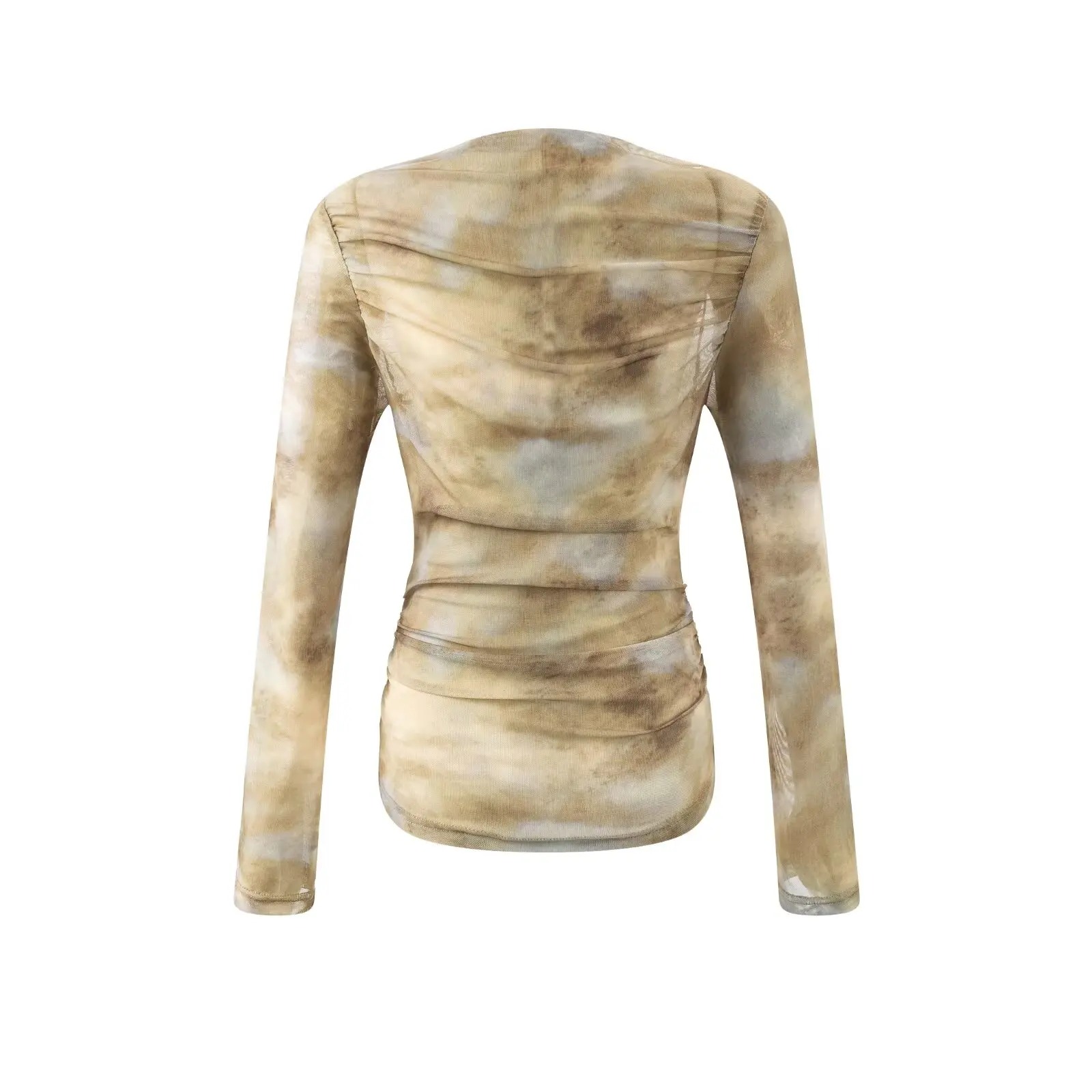 2025 Sexy Tie-Dye-Print T-Shir – Embroidery Bewertung und Preis