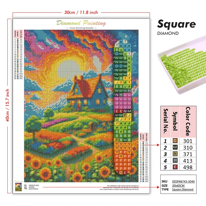 5D DIY Diamantmalerei-Set Clau – 5D Diamond Painting Kit Full Drill Bewertung und Preis