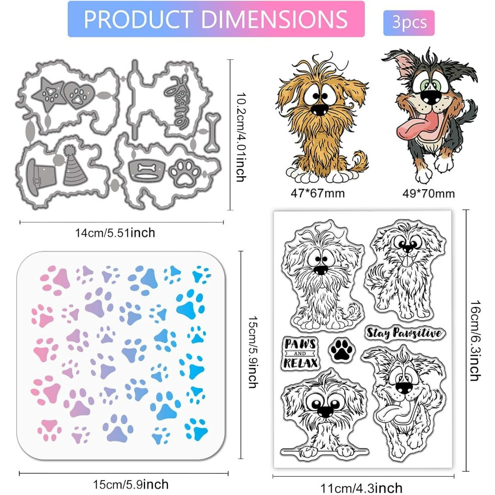 Transparenter Silikonstempel m – Clear Silicone Stamps For Card Making Bewertung und Preis