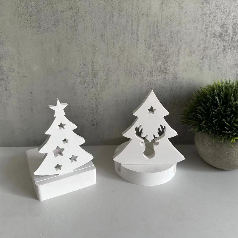 Weihnachts baum Kerze Basis Si – Silicone Epoxy Resin Molds Set Bewertung und Preis