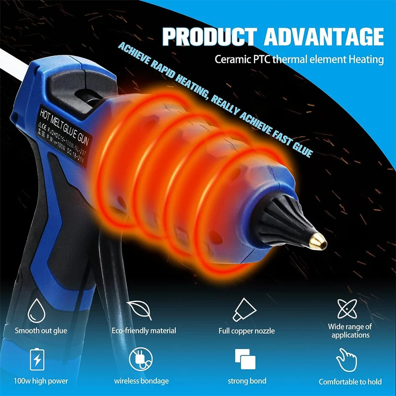 Kabellose Heißklebepistole für – Hot Melt Glue Gun Cordless Bewertung und Preis