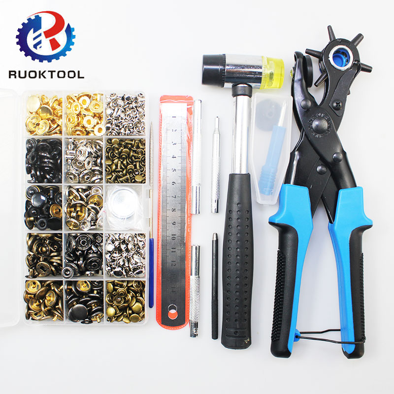 340-teiliges Lederlochzangen-W – Craft Tools Bewertung und Preis