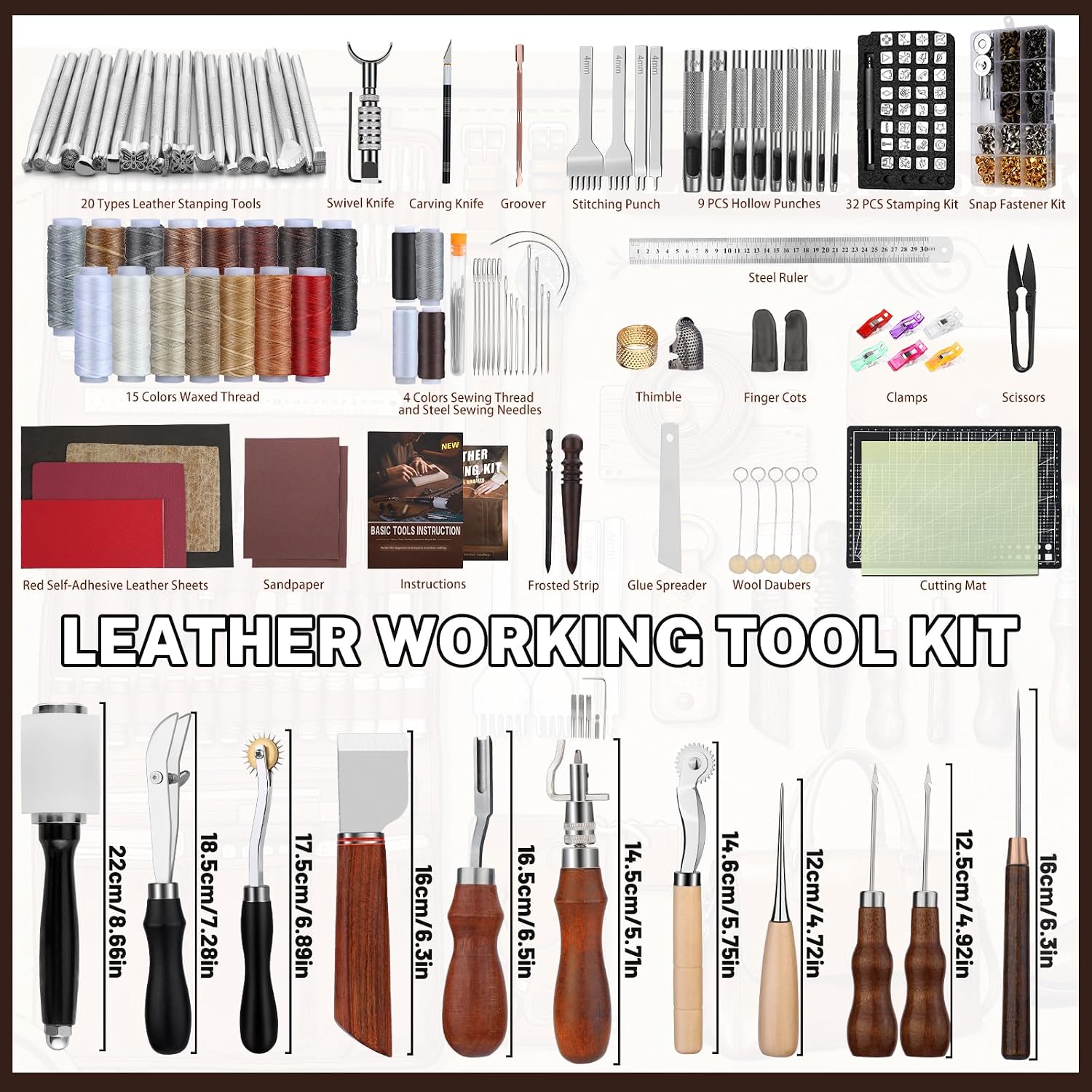 Lederbearbeitungs-Set, Lederwe – Craft Tools Bewertung und Preis
