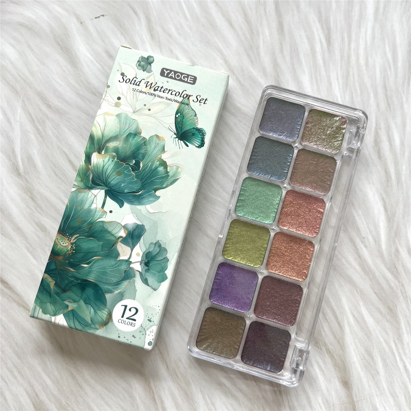 Chamäleon Feste Aquarellfarbe, – Watercolor Paint Set Solid Pigment Bewertung und Preis