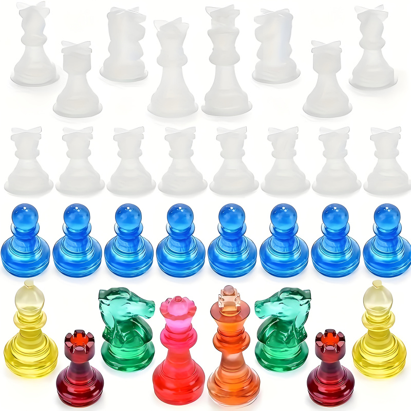 11Chessboard16Resin Silikonfor – Silicone Epoxy Resin Molds Set Bewertung und Preis