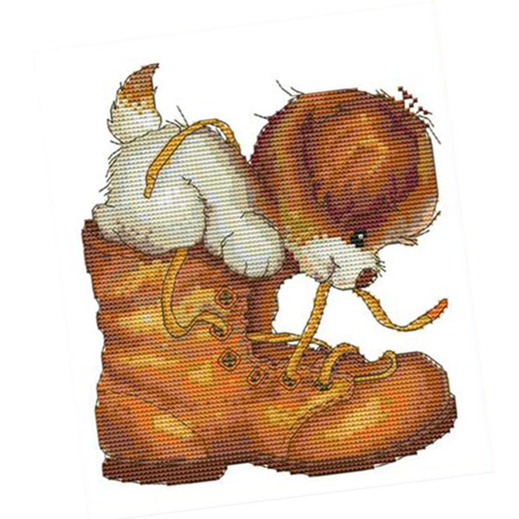 Vorgedruckte Kreuzstich-Sets T – Cross Stitch Stamped Kits Beginners Bewertung und Preis