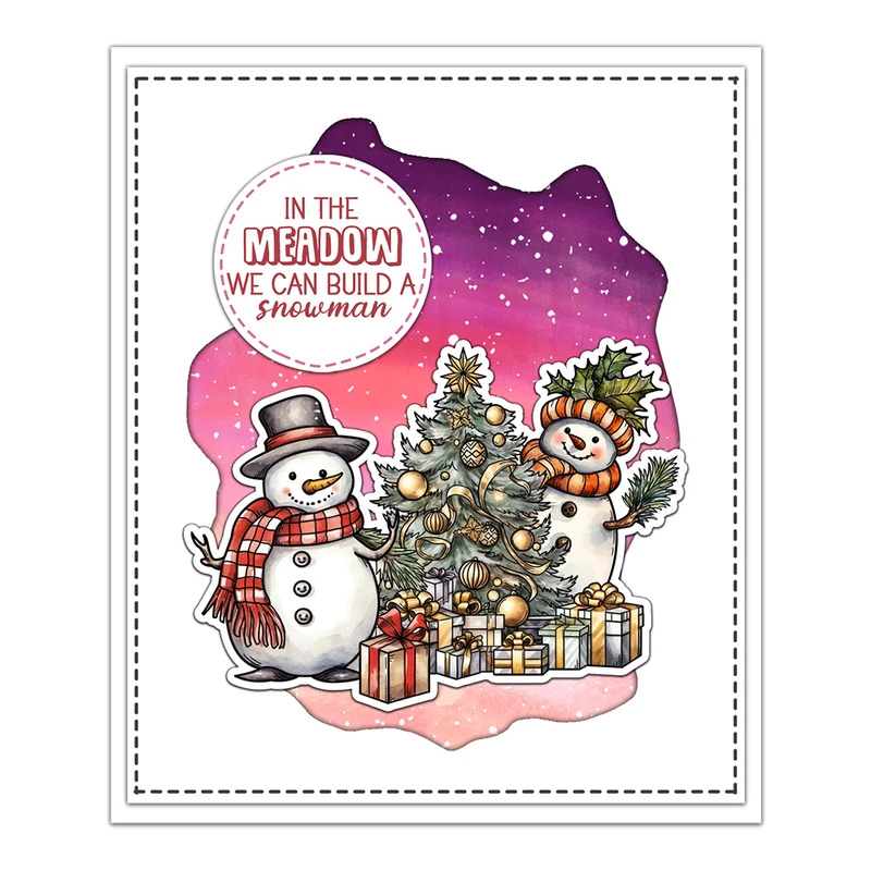 Winter-Schneemann-Weihnachts-S – Clear Silicone Stamps For Card Making Bewertung und Preis